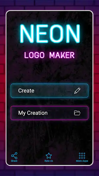Play Neon Logo Maker – Design Logo  and enjoy Neon Logo Maker – Design Logo with UptoPlay