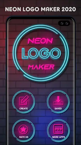 Play Neon Logo Maker - Logo Creator  and enjoy Neon Logo Maker - Logo Creator with UptoPlay