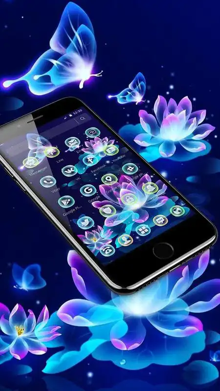 Play Neon Lotus Fluorescent Theme