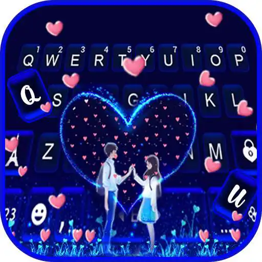 Play Neon Love Couple Keyboard Background APK Play Neon Love Couple Keyboard Background APK