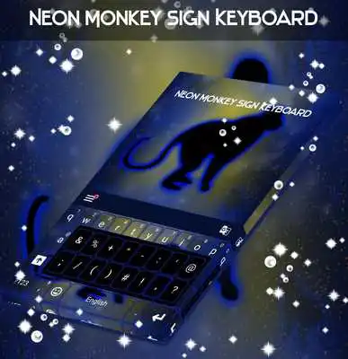 Play Neon Monkey Sign Keyboard