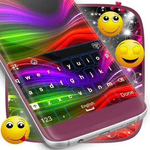 Free play online Neon Multicolor Keyboard Theme APK Free play online Neon Multicolor Keyboard Theme APK