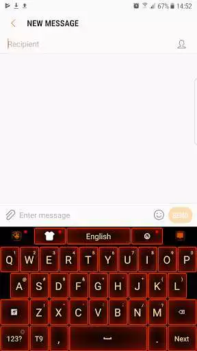 Play Neon Orange Keyboard  and enjoy Neon Orange Keyboard with UptoPlay