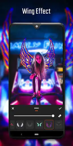 Play Neon Photo Art - Photo Editor as an online game Neon Photo Art - Photo Editor with UptoPlay
