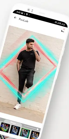 Play Neon Photo Editor and Effects as an online game Neon Photo Editor and Effects with UptoPlay