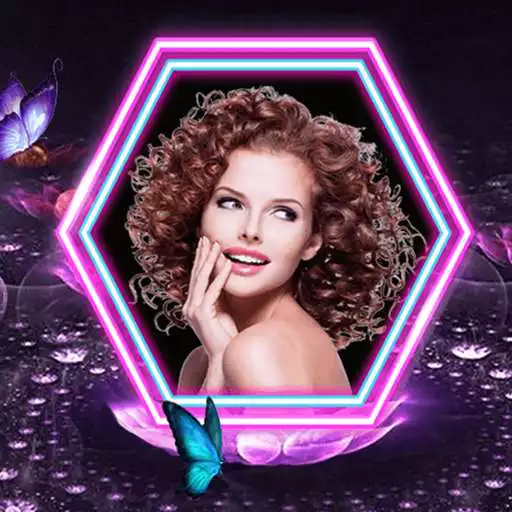 Play Neon Photo Frames And Stickers APK