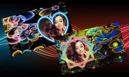 Play Neon Photo Frames And Stickers  and enjoy Neon Photo Frames And Stickers with UptoPlay