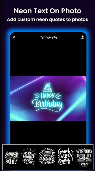 Play NeonPics: Neon Text  Brush as an online game NeonPics: Neon Text  Brush with UptoPlay