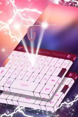 Play Neon Pink Keyboard Theme