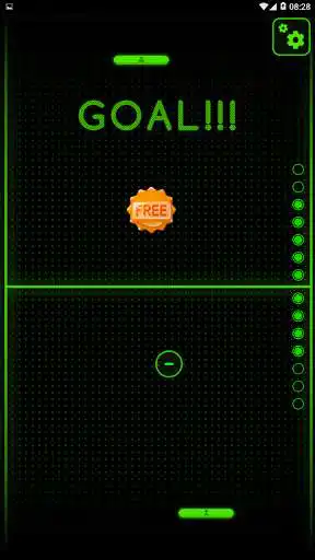 Play NEON PONG GAME (FREE) as an online game NEON PONG GAME (FREE) with UptoPlay
