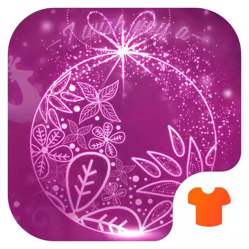 Free play online Neon Purple Flower Theme  APK