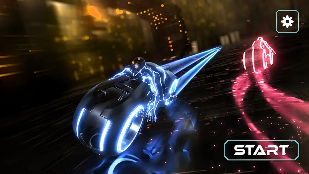 Play Neon Race - Light Bike Race  and enjoy Neon Race - Light Bike Race with UptoPlay