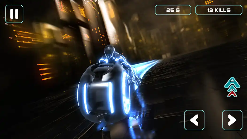 Play Neon Race - Light Bike Race as an online game Neon Race - Light Bike Race with UptoPlay