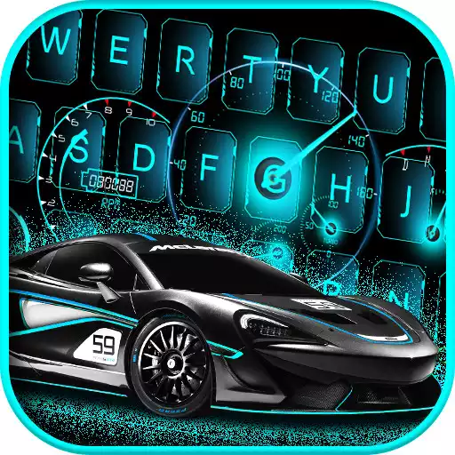 Free play online Neon Racing Sports Car Keyboard APK