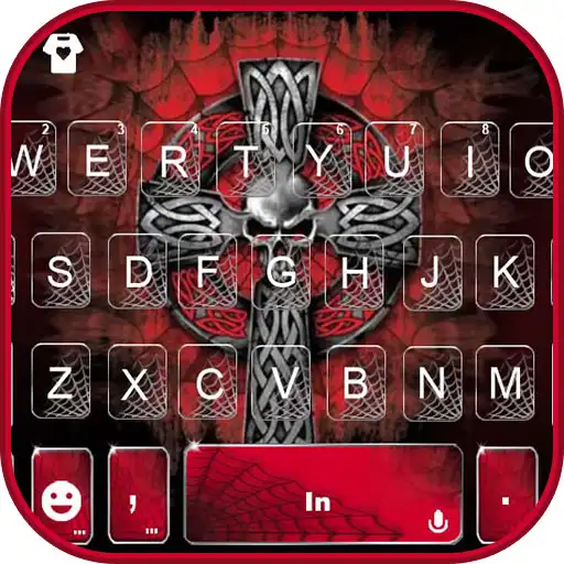 Play Neon Red Cross Keyboard Theme APK Play Neon Red Cross Keyboard Theme APK