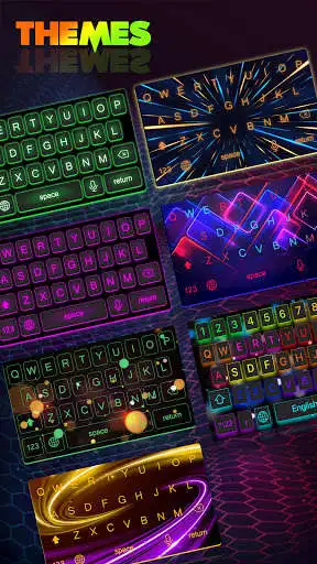 Play Neon RGB Keyboard App  and enjoy Neon RGB Keyboard App with UptoPlay
