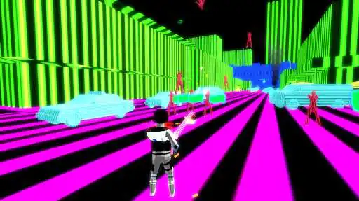 Play Neon Rope Hero as an online game Neon Rope Hero with UptoPlay