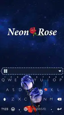 Play Neon Rose Theme for iKeyboard