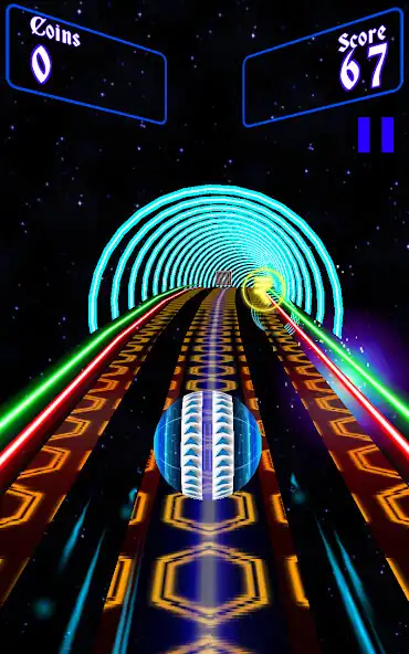 Play Neon Run as an online game Neon Run with UptoPlay