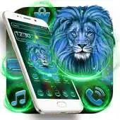Free play online Neon Shiny Lion Theme APK