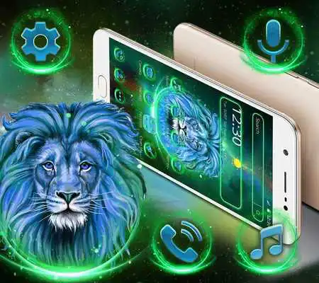 Play Neon Shiny Lion Theme