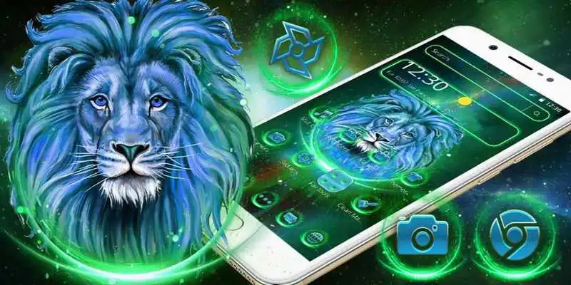 Play Neon Shiny Lion Theme