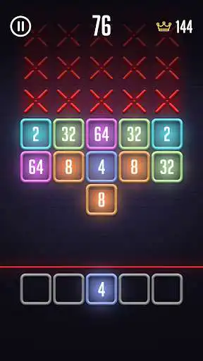 Play Neon: Shoot n Merge as an online game Neon: Shoot n Merge with UptoPlay