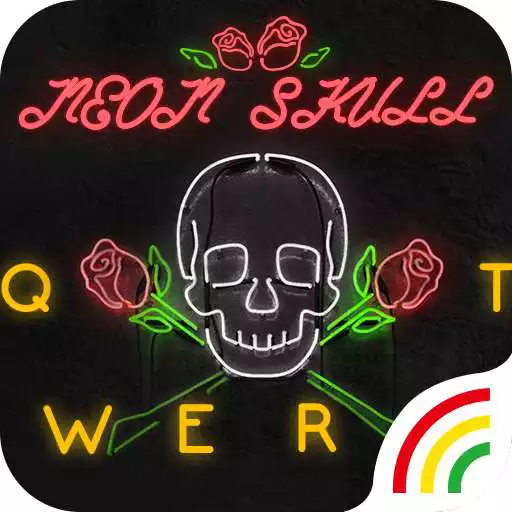 Play Neon Skull Keyboard Theme APK Play Neon Skull Keyboard Theme APK