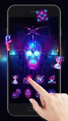 Play Neon Skull