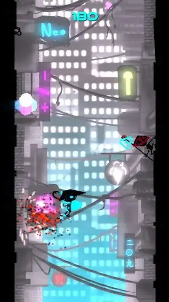 Play Neon Slash as an online game Neon Slash with UptoPlay