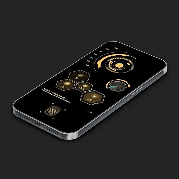 Play Neon Space Theme for KLWP as an online game Neon Space Theme for KLWP with UptoPlay
