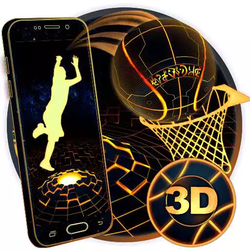 Free play online Neon Tech Basketball 3D Theme APK Free play online Neon Tech Basketball 3D Theme APK