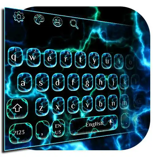 Play Neon Thunder Dark Keyboard APK Play Neon Thunder Dark Keyboard APK