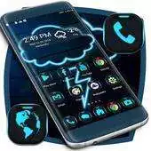 Free play online Neon Thunder Launcher Theme APK Free play online Neon Thunder Launcher Theme APK
