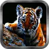 Free play online Neon Tiger Live Wallpaper APK