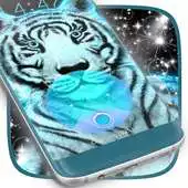 Free play online Neon Tiger Locker Theme APK