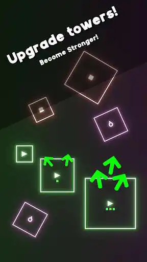 Play Neon Tower Defence as an online game Neon Tower Defence with UptoPlay