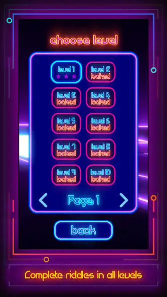 Play Neon Trail - Puzzle Game as an online game Neon Trail - Puzzle Game with UptoPlay
