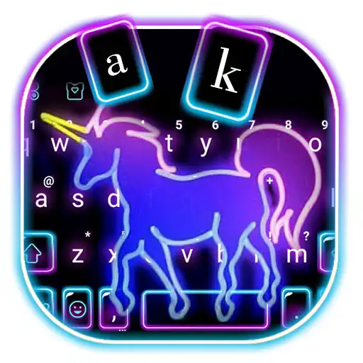 Play Neon Unicorn Keyboard Theme APK Play Neon Unicorn Keyboard Theme APK