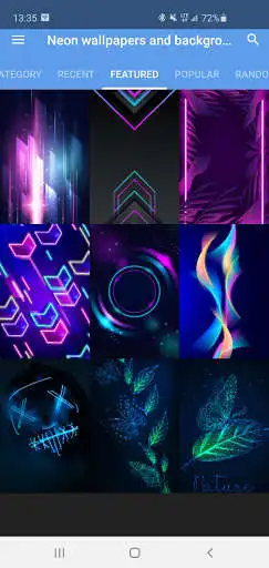 Play Neon wallpapers - amoled as an online game Neon wallpapers - amoled with UptoPlay