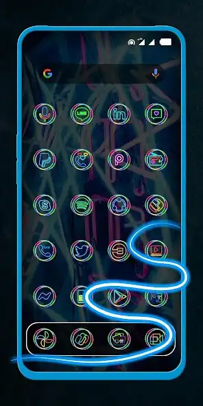 Play Neon Wallpapers and Themes as an online game Neon Wallpapers and Themes with UptoPlay