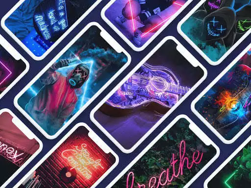 Play Neon wallpapers HD 4K  and enjoy Neon wallpapers HD 4K with UptoPlay