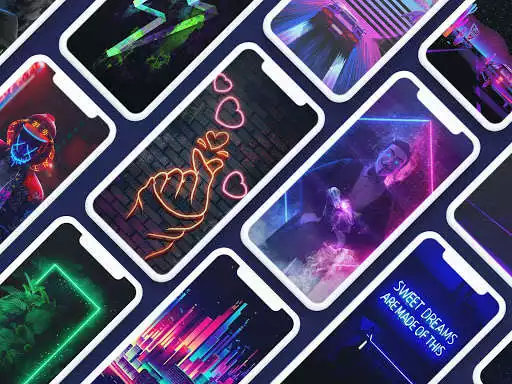 Play Neon wallpapers HD 4K as an online game Neon wallpapers HD 4K with UptoPlay