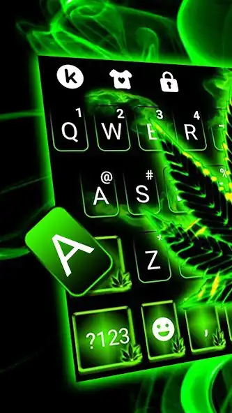 Play Neon Weed Smoke Theme as an online game Neon Weed Smoke Theme with UptoPlay