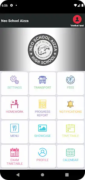 Play Neo School Aizza Parent App as an online game Neo School Aizza Parent App with UptoPlay