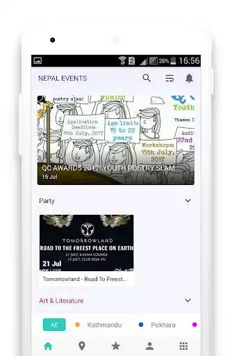 Play APK Nepal Events  and enjoy Nepal Events with UptoPlay com.ingrails.nepalsevents