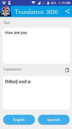 Play Nepali - English Translator 2021  and enjoy Nepali - English Translator 2021 with UptoPlay