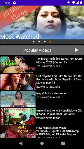 Play Nepali Movies-Short Films  and enjoy Nepali Movies-Short Films with UptoPlay