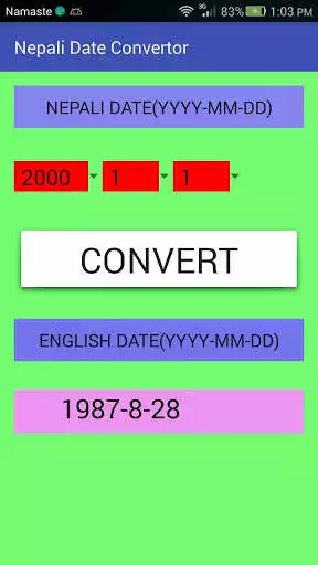 Play Nepali To English Date Convert Play Nepali To English Date Convert