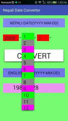 Play Nepali To English Date Convert Play Nepali To English Date Convert